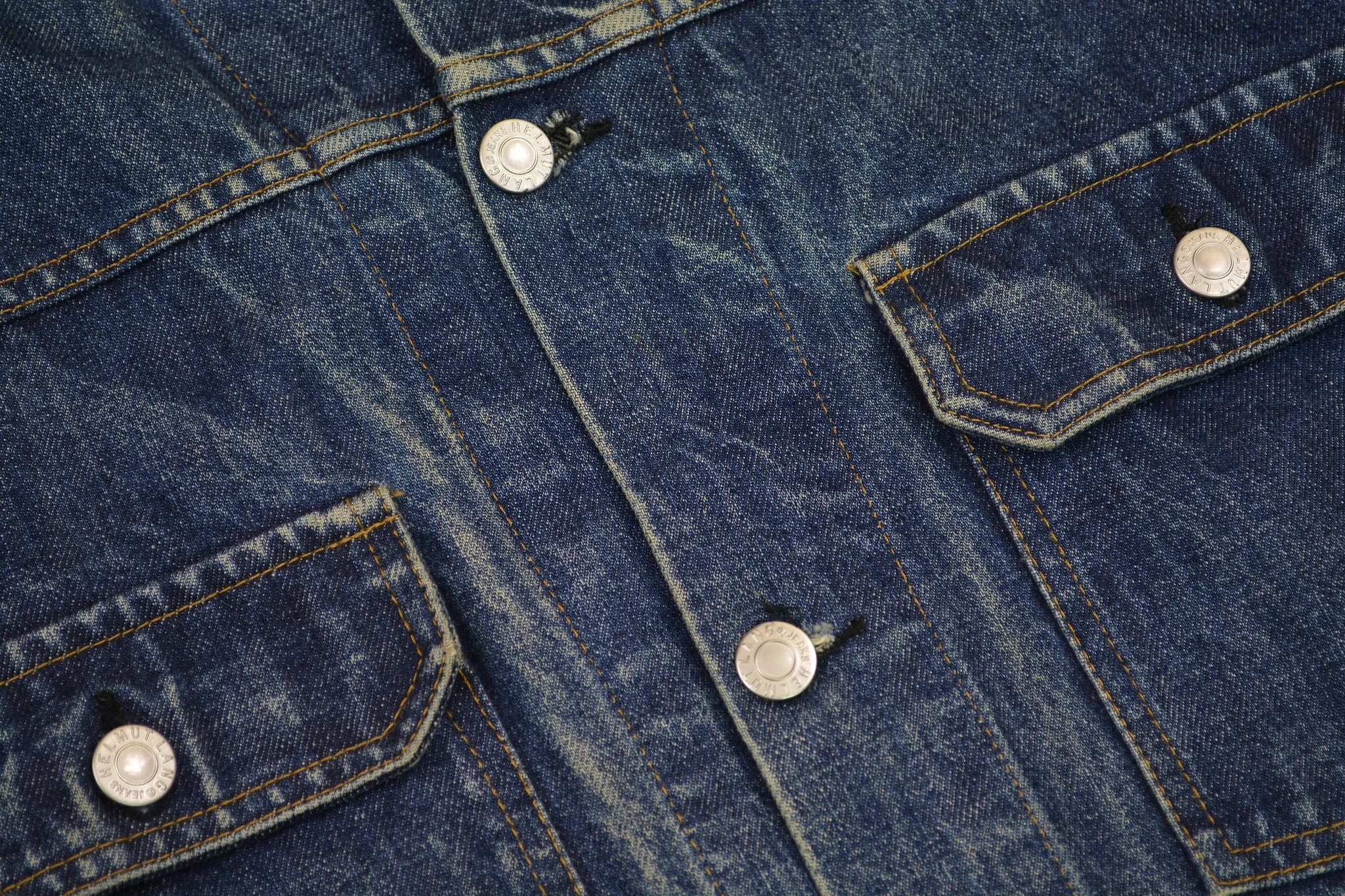 1998 Broken-In Raw Denim Lower 2-Pocket Jacket