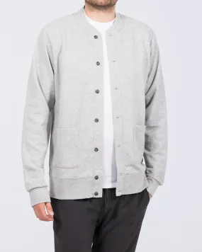 2t Lewis Tall Jersey Bomber Jacket (grey)