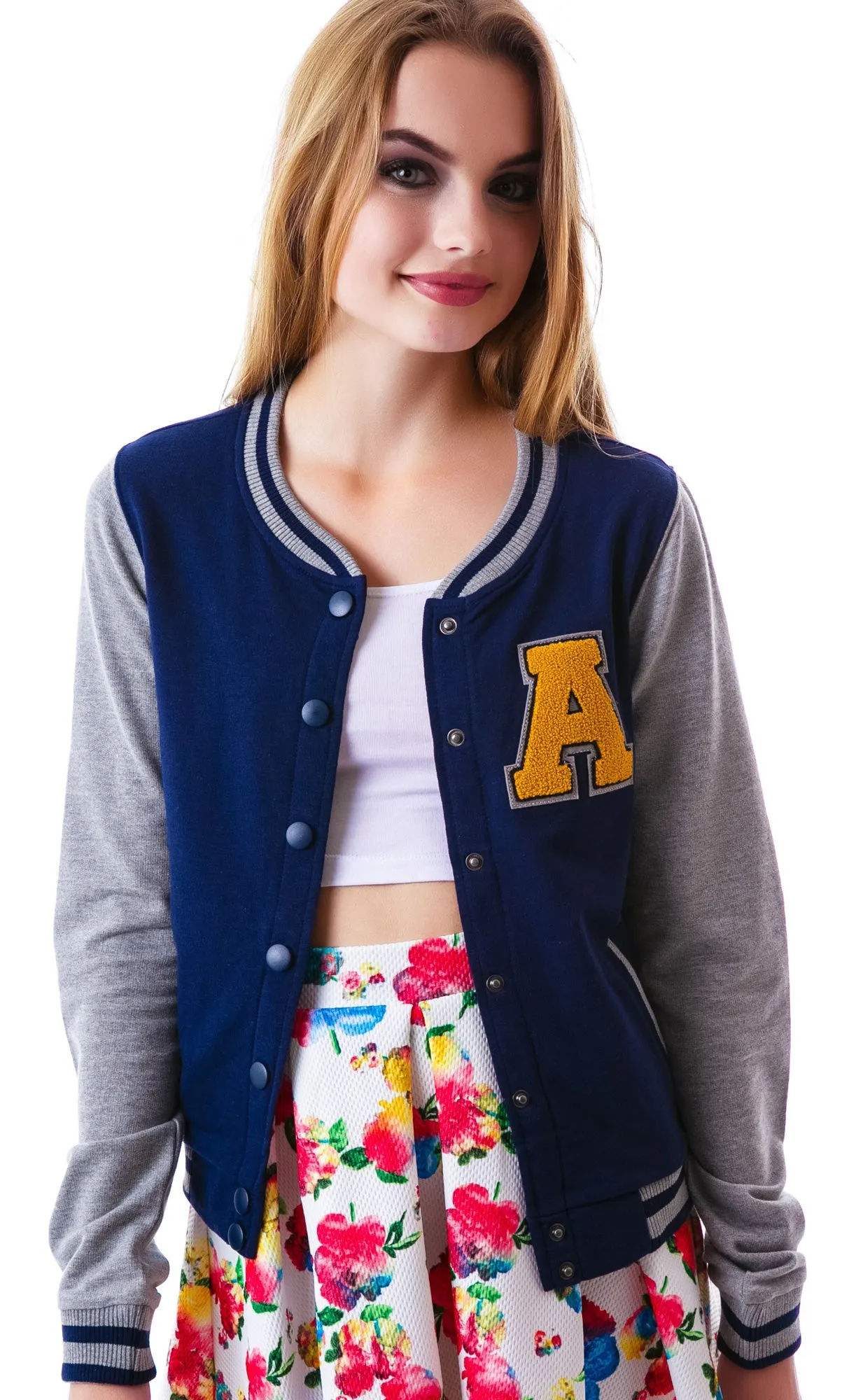 A Team Varisty Bomber Jacket