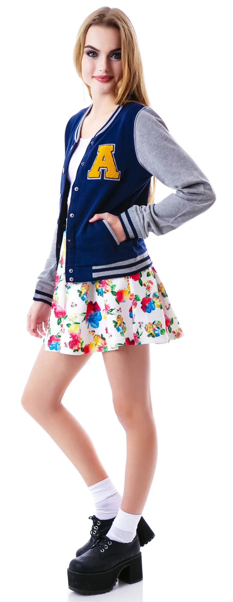 A Team Varisty Bomber Jacket