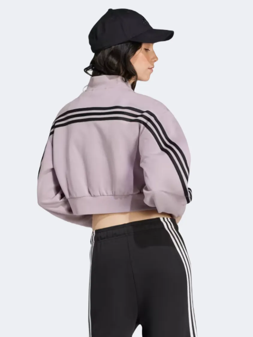 Adidas Future Icons 3S Bomber Women Sportswear Jacket Preloved Fig/Black