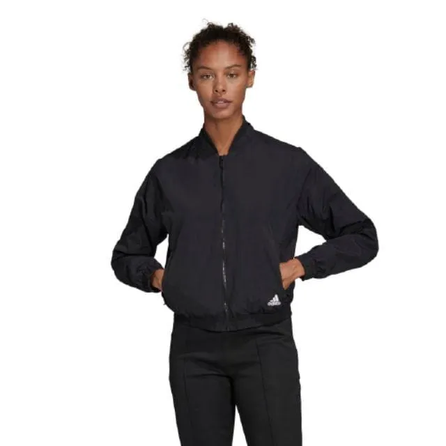 Adidas Woven Bomber  Women Training Jacket Black Fi6737