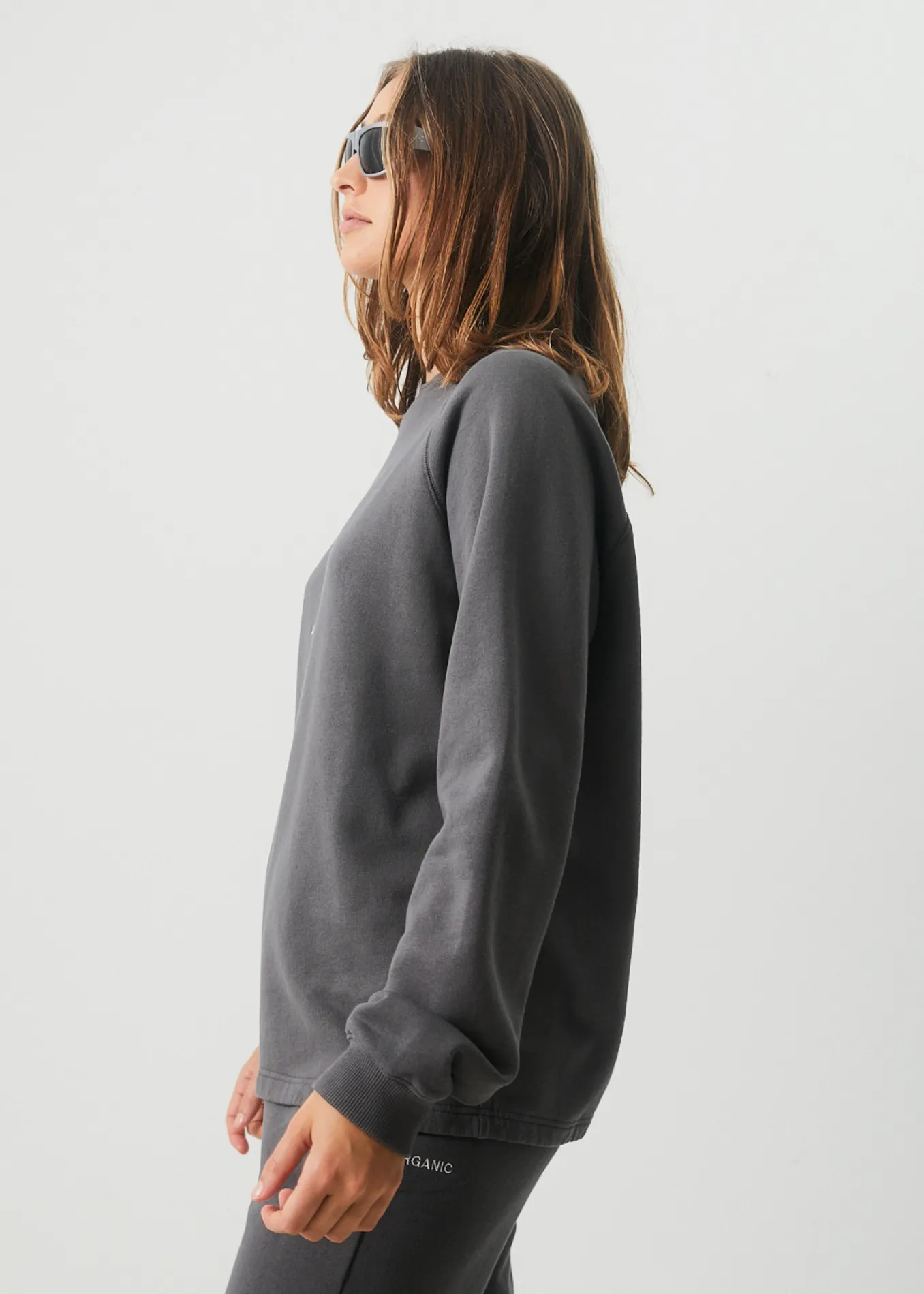 AFENDS Unisex Return - Unisex Crew Neck Jumper - Steel