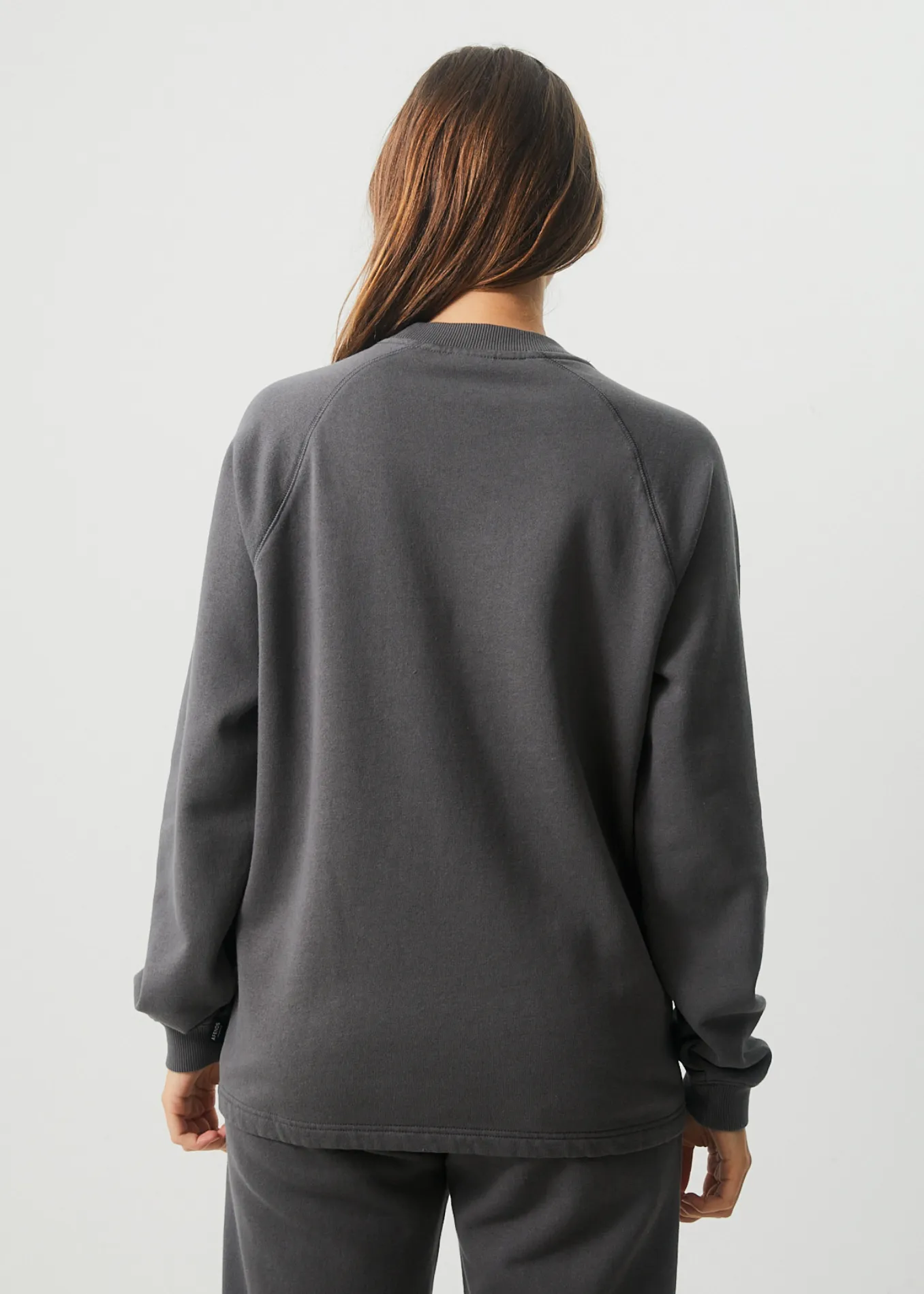 AFENDS Unisex Return - Unisex Crew Neck Jumper - Steel