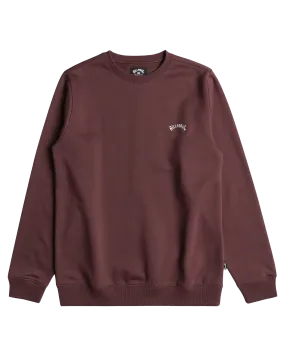 Arch Sweatshirt in Port