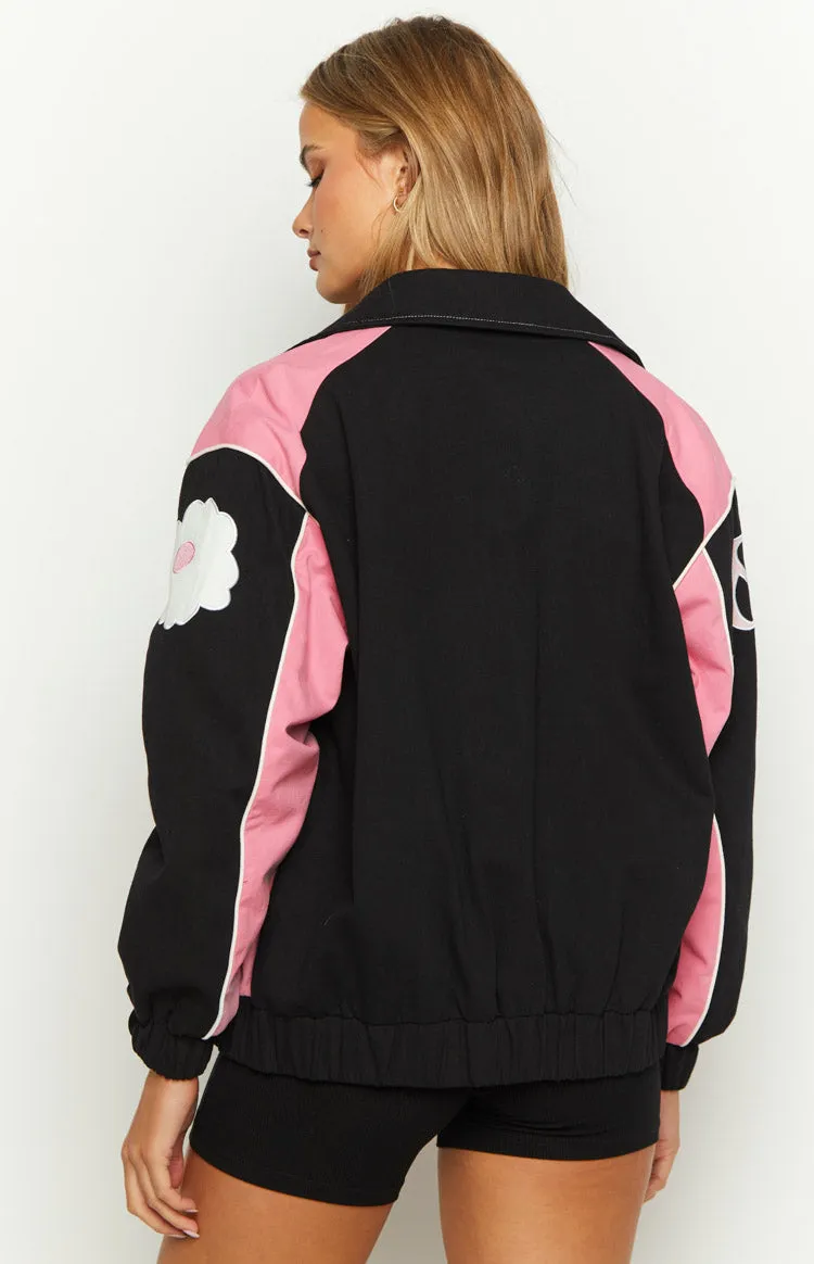 Beginning Pink Bomber Jacket