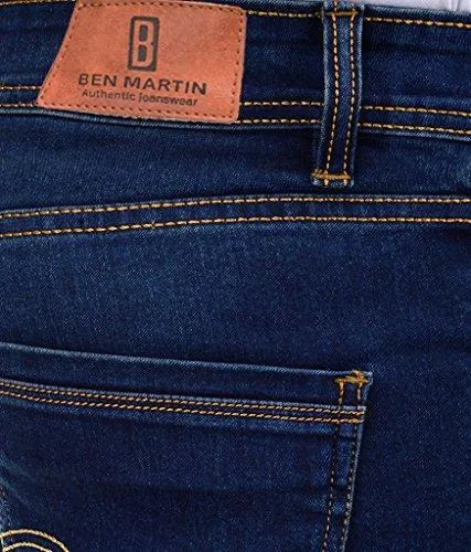 Ben Martin Men's Denim Jeans (Abmwjj-3-Grn32_Dark Blue_32)