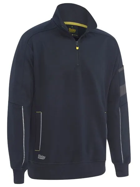 Bisley 1/4 Work Fleece Pullover BK6924