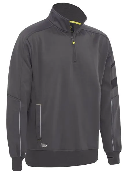 Bisley 1/4 Work Fleece Pullover BK6924