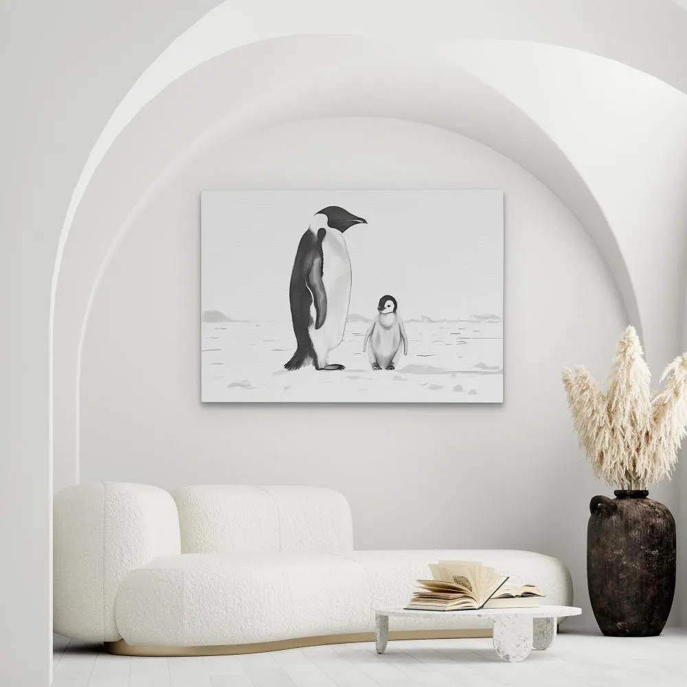 Black and White Penguins