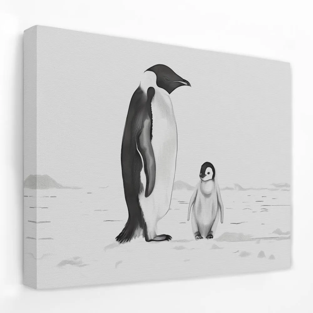 Black and White Penguins