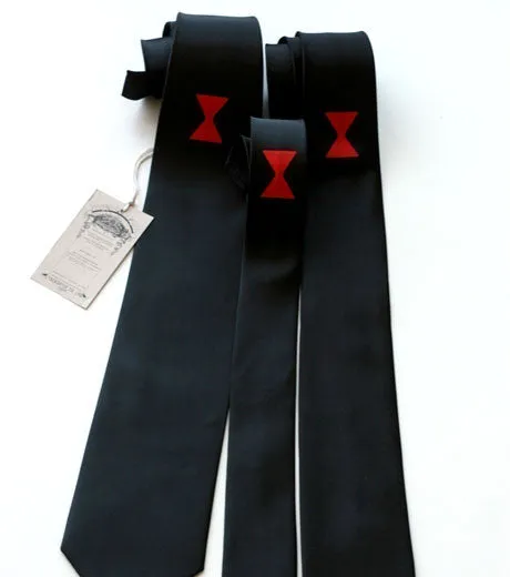 Black Widow Necktie, Spider Tie