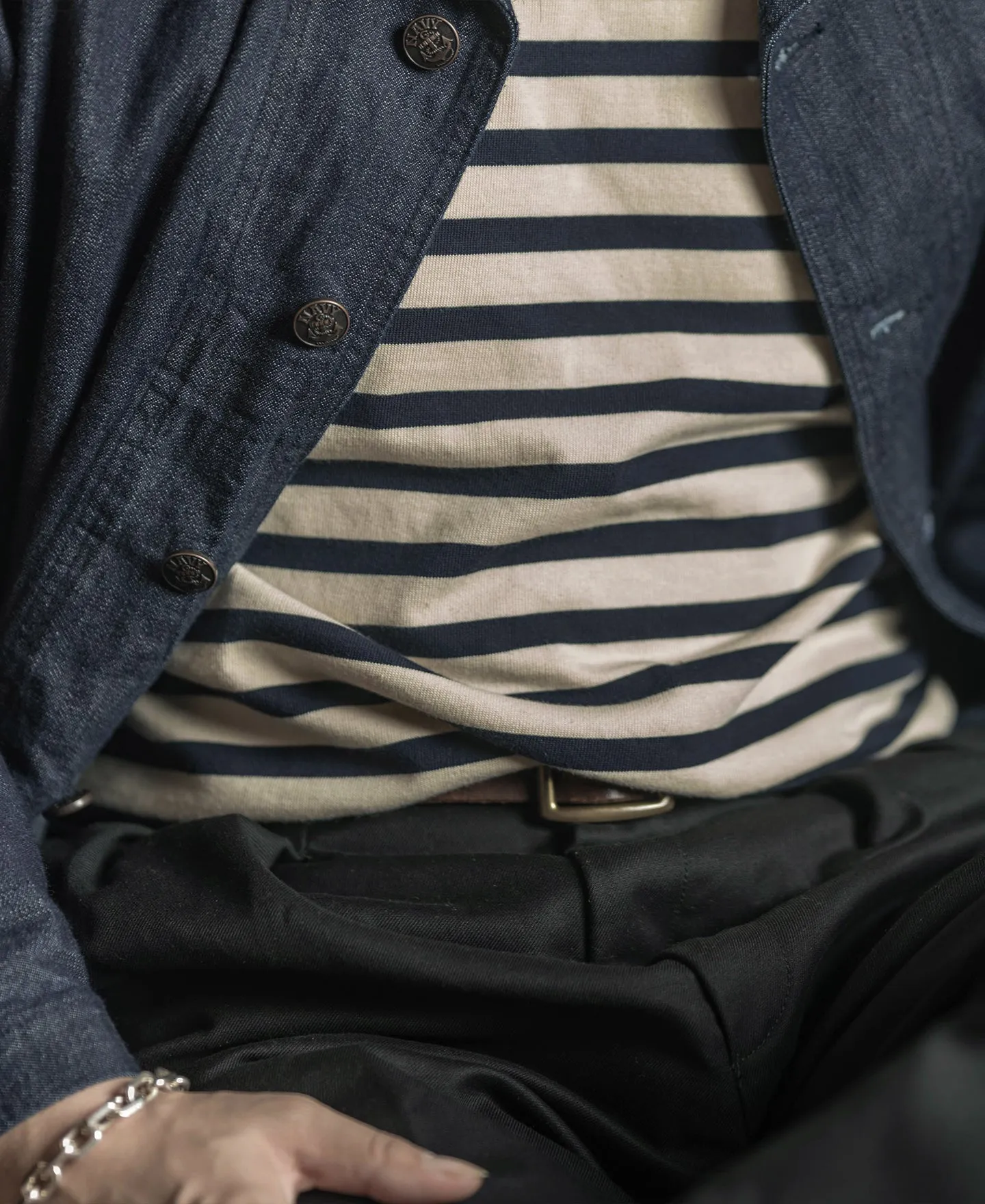 Breton Stripe Long Sleeve T-Shirt