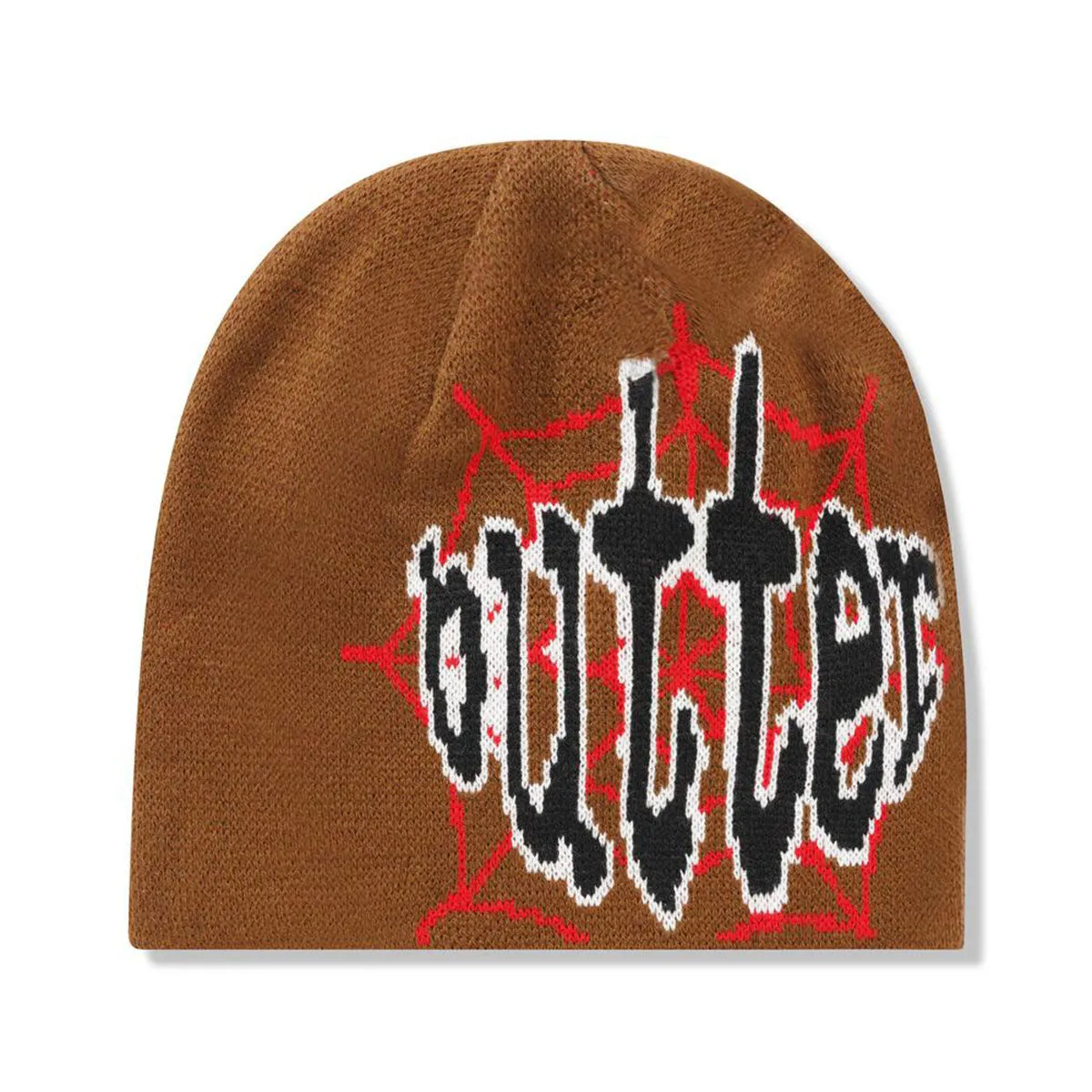 Butter Goods - Frenzy Skully Beanie Brown