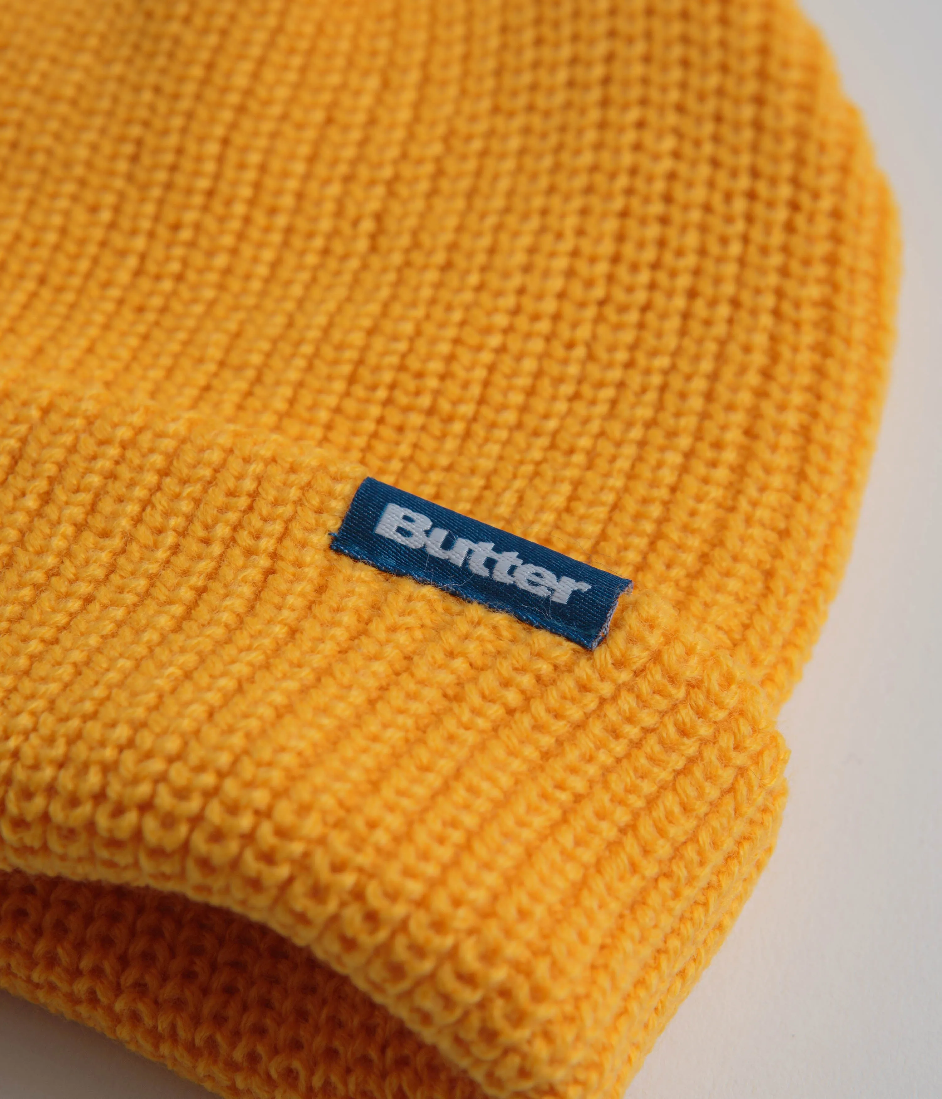 Butter Goods Wharfie Beanie - Yellow