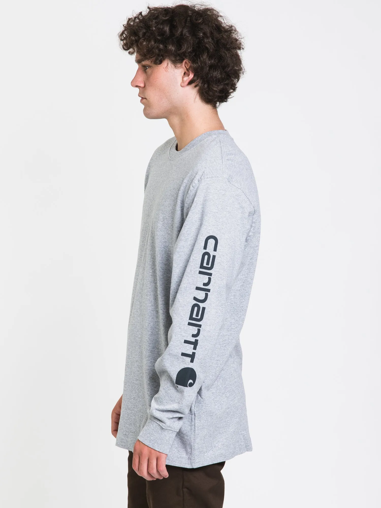 CARHARTT SIGNATURE LONG SLEEVE TEE  - CLEARANCE