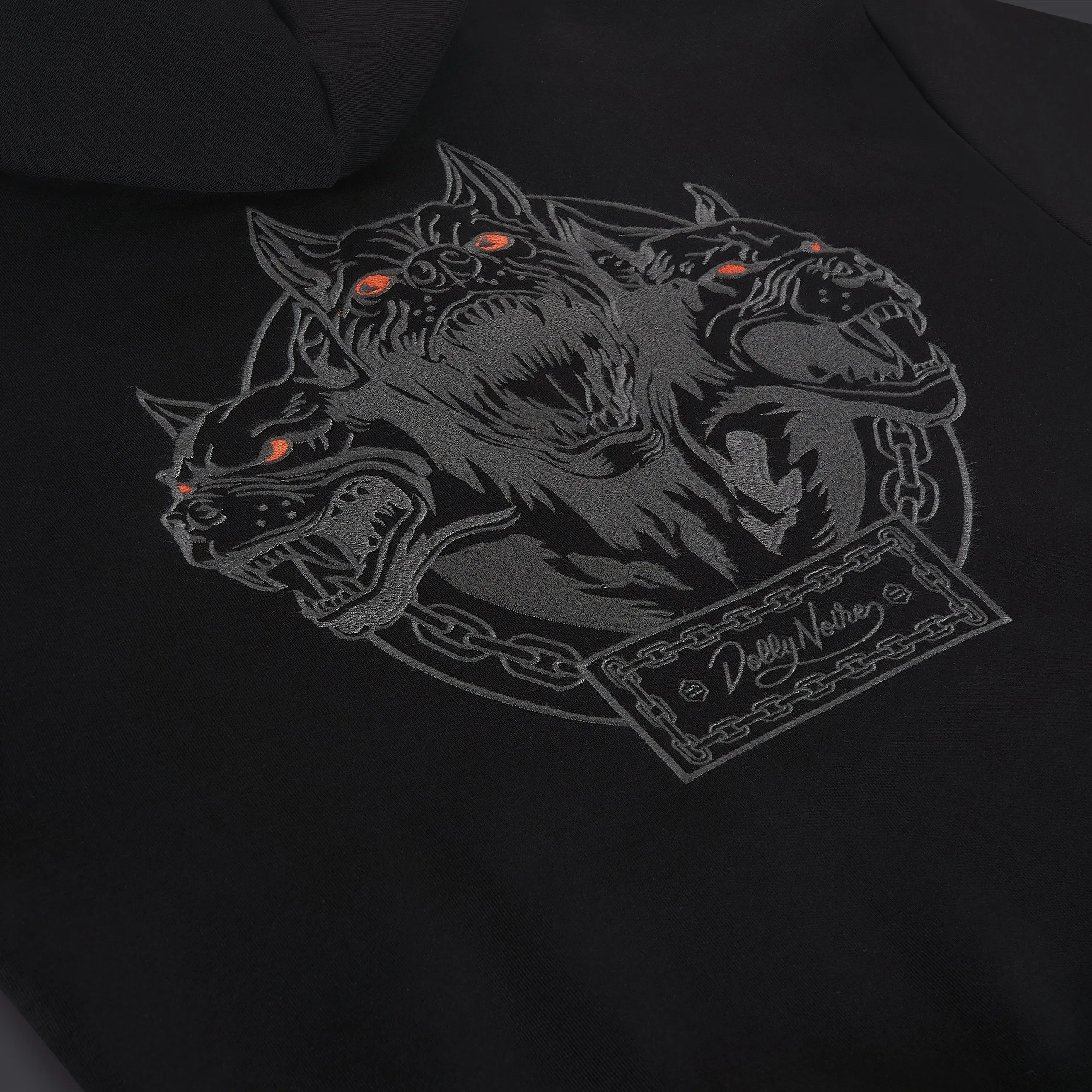 Cerberus Hoodie Black