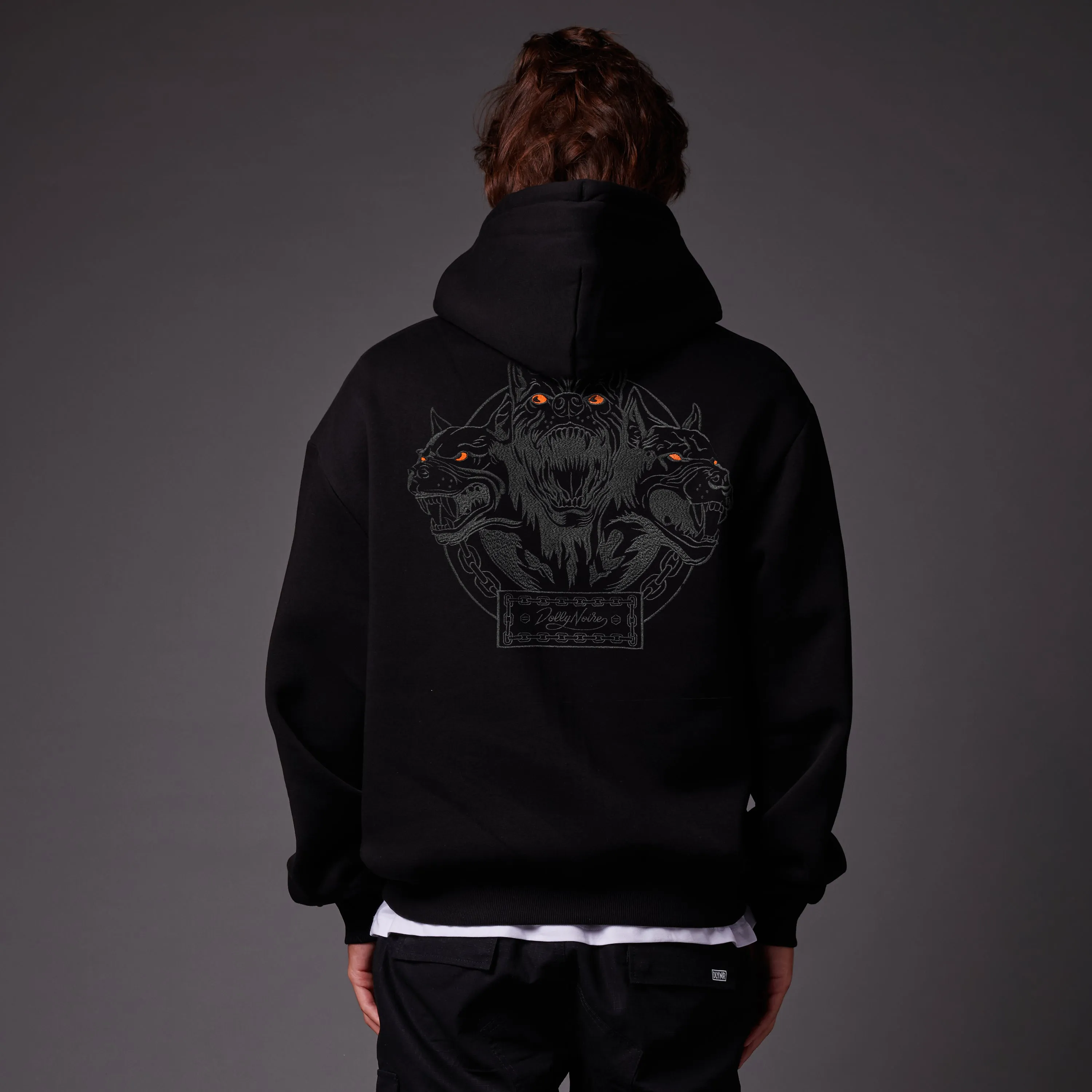 Cerberus Hoodie Black