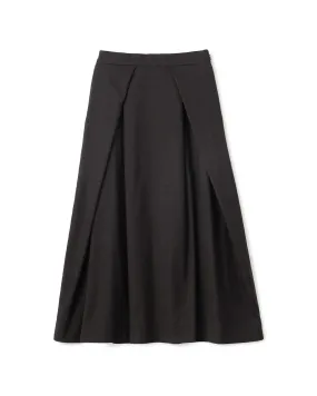 Check 2 Way Folded Waist Skirt