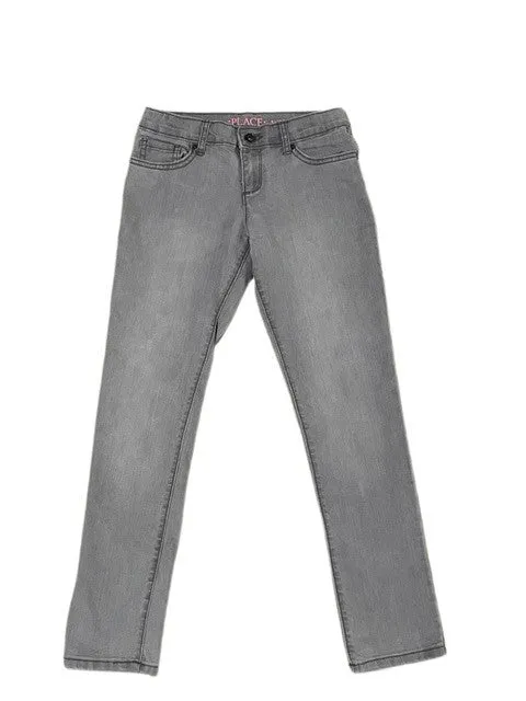 CHILDREN'S PLACE GREY SUPER SKINNY JEANS  (SZ 8)