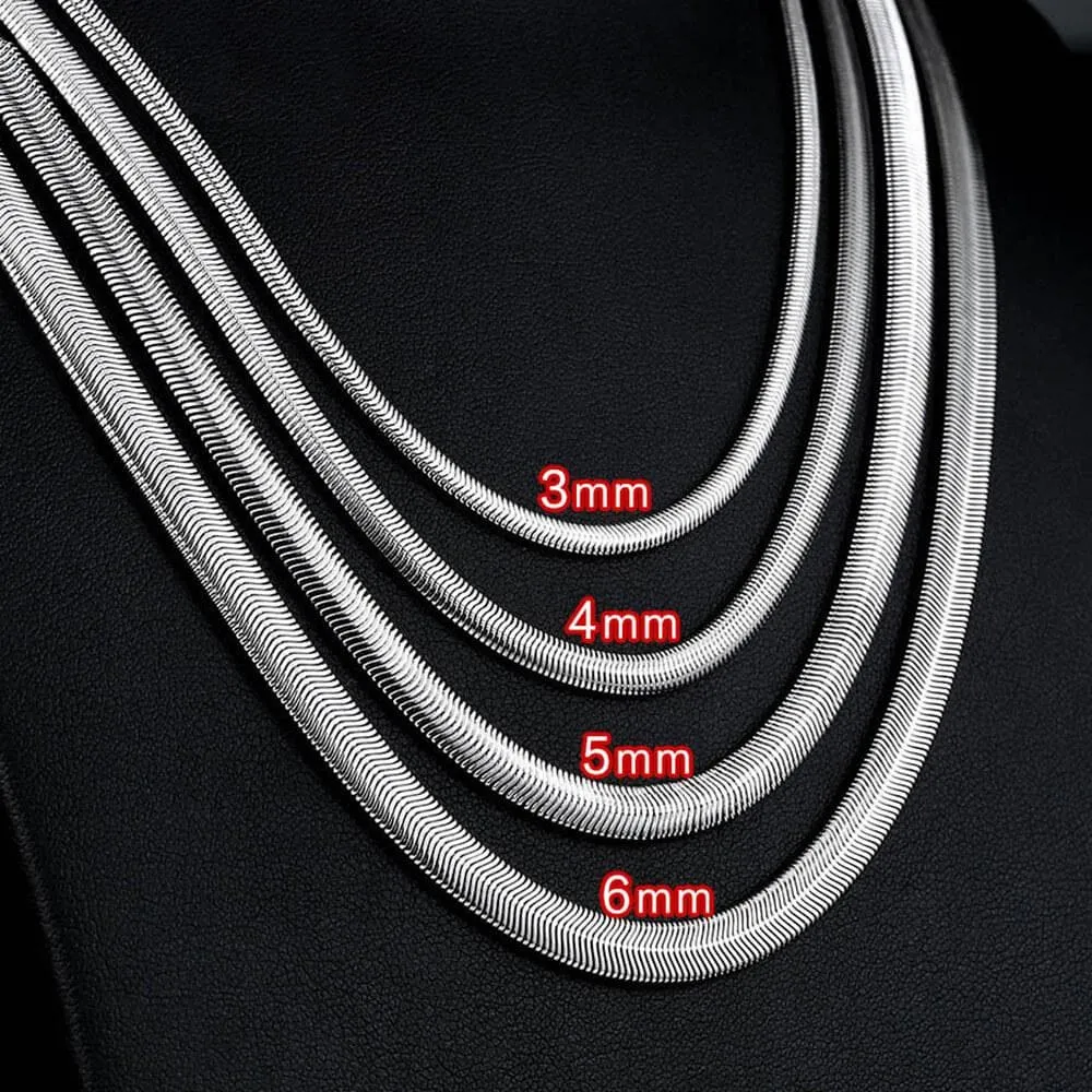 Classic Stainless Steel Snake Chain