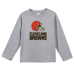 Cleveland Browns Boys Long Sleeve Tee