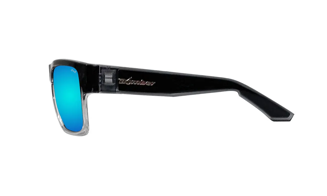 CLUTCH Safety - Polarized Ice Blue Mirror Crystal (Grande Available)