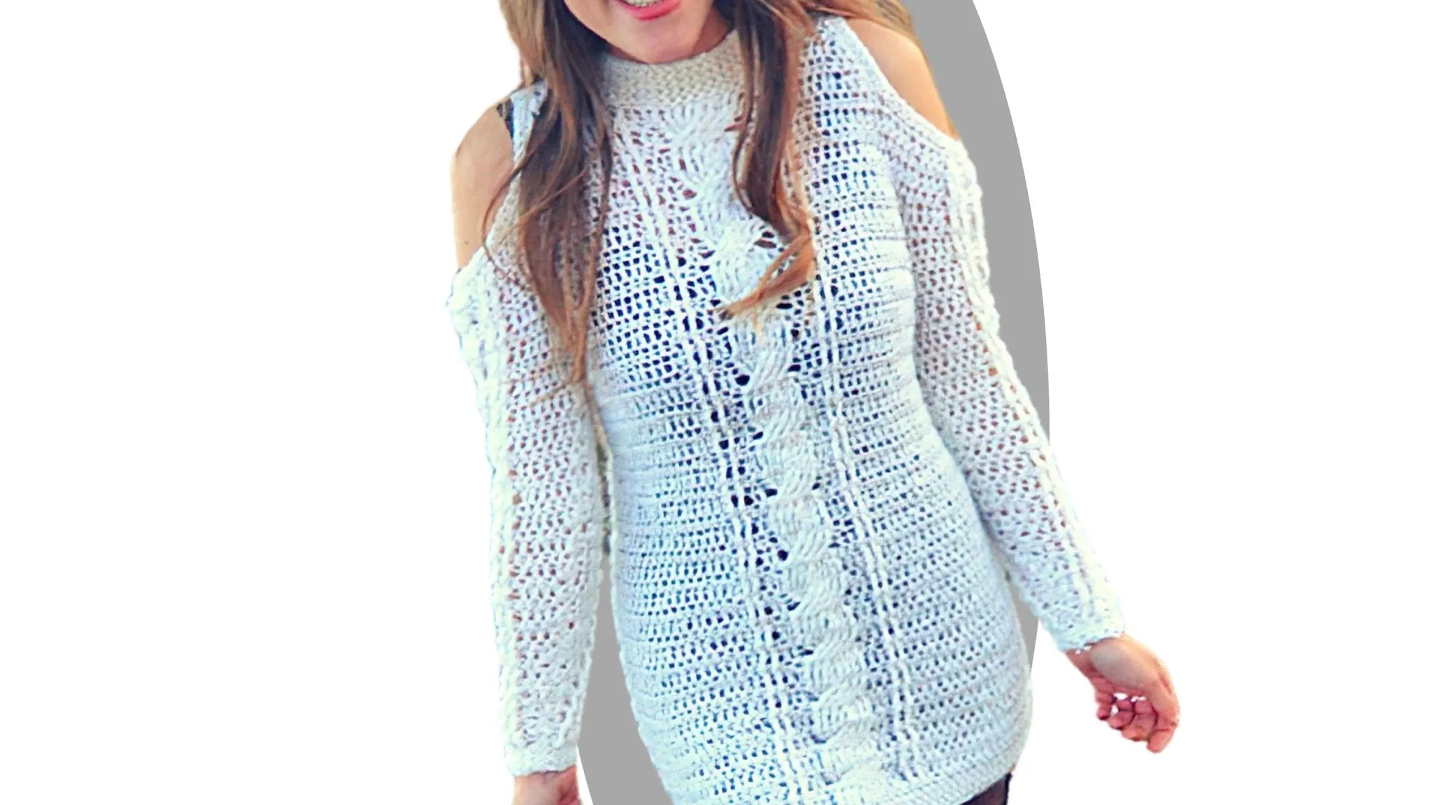 Crochet Sweater Dress Pattern - Levitate