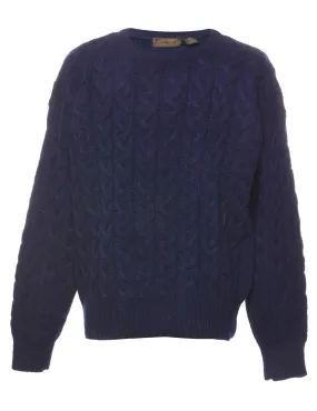 Eddie Bauer Cable Knit Jumper - XL