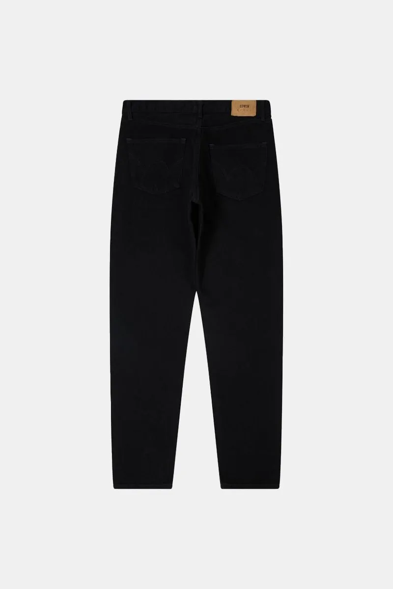 Edwin Regular Tapered Kaihara Unwashed Jeans (Black)