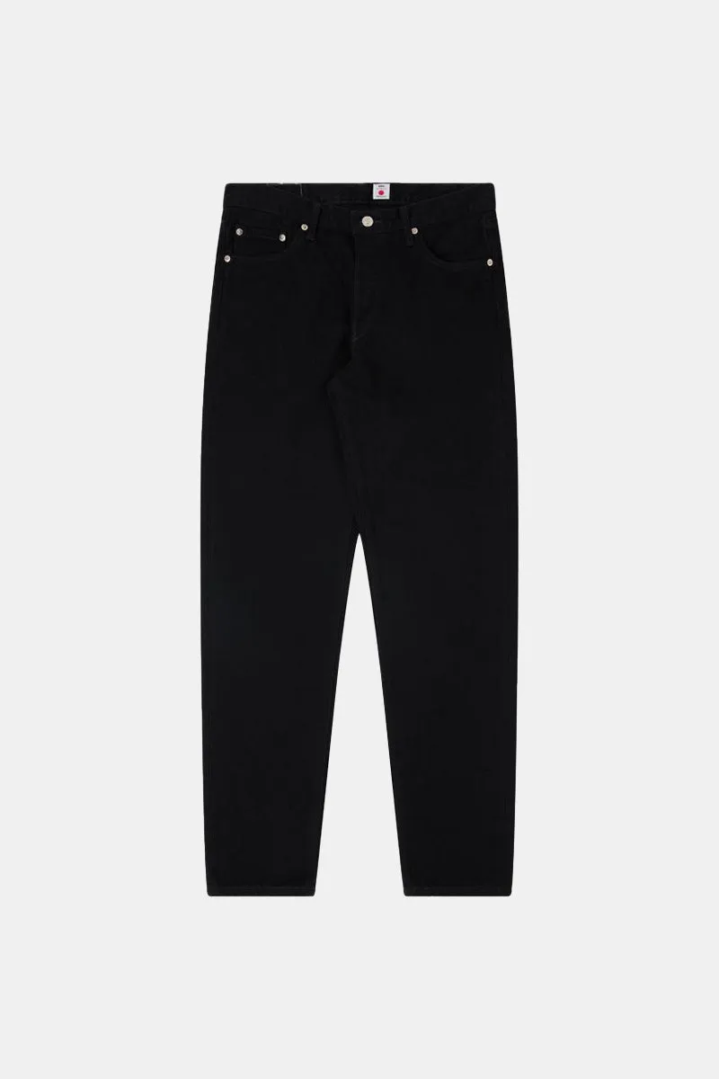 Edwin Regular Tapered Kaihara Unwashed Jeans (Black)