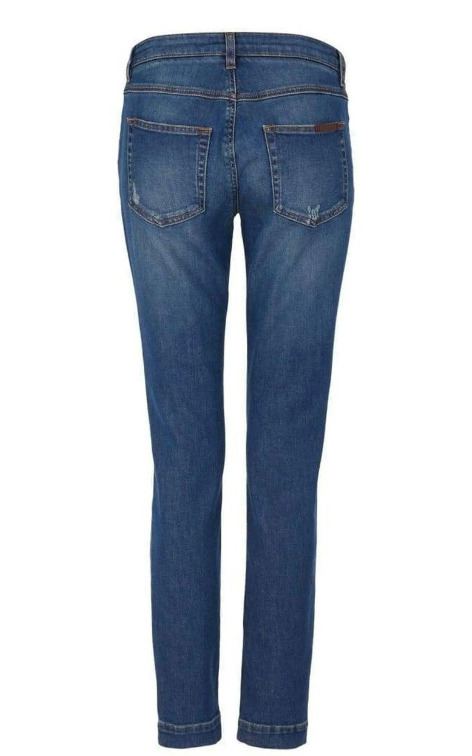 Embroidery Skinny-fit Jeans