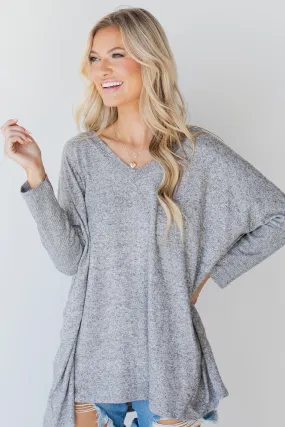 Extra Sweet Brushed Knit Top