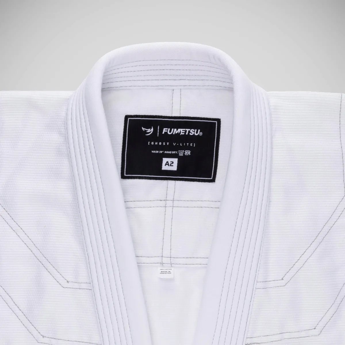 Fumetsu Ghost V-Lite BJJ Gi White/Black