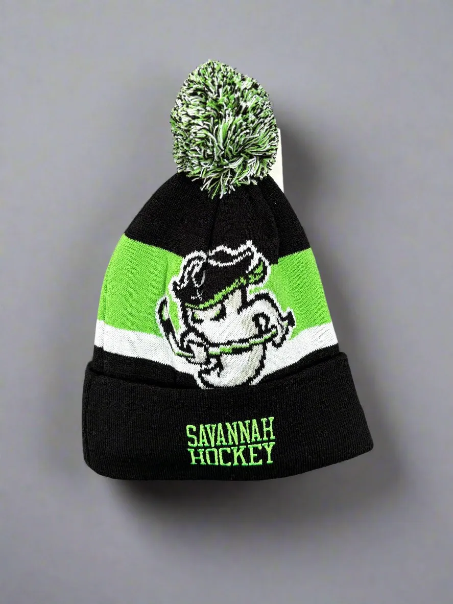 Ghost Pirates CCM "Savannah Hockey" Pom Beanie