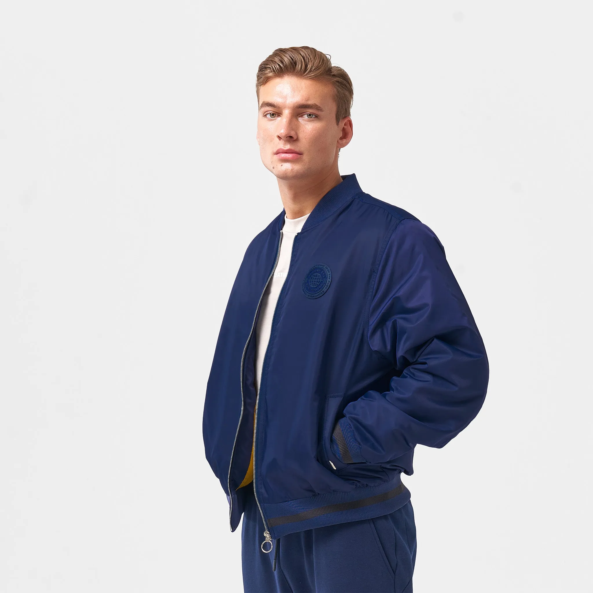 Golden Era Bomber Jacket - Patriot Blue