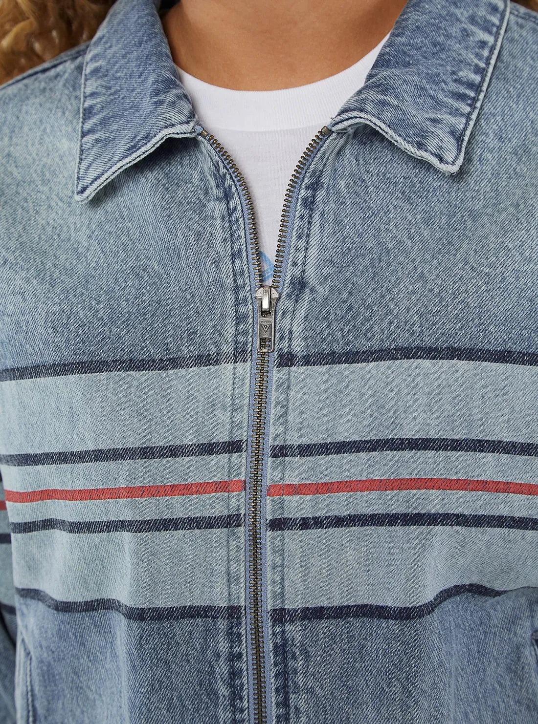 Guess Originals Chest Stripe Bomber Jacket