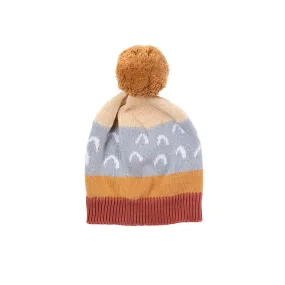 Indus Design: Baby Beanie Sunshine Sky Natural 0-1Y