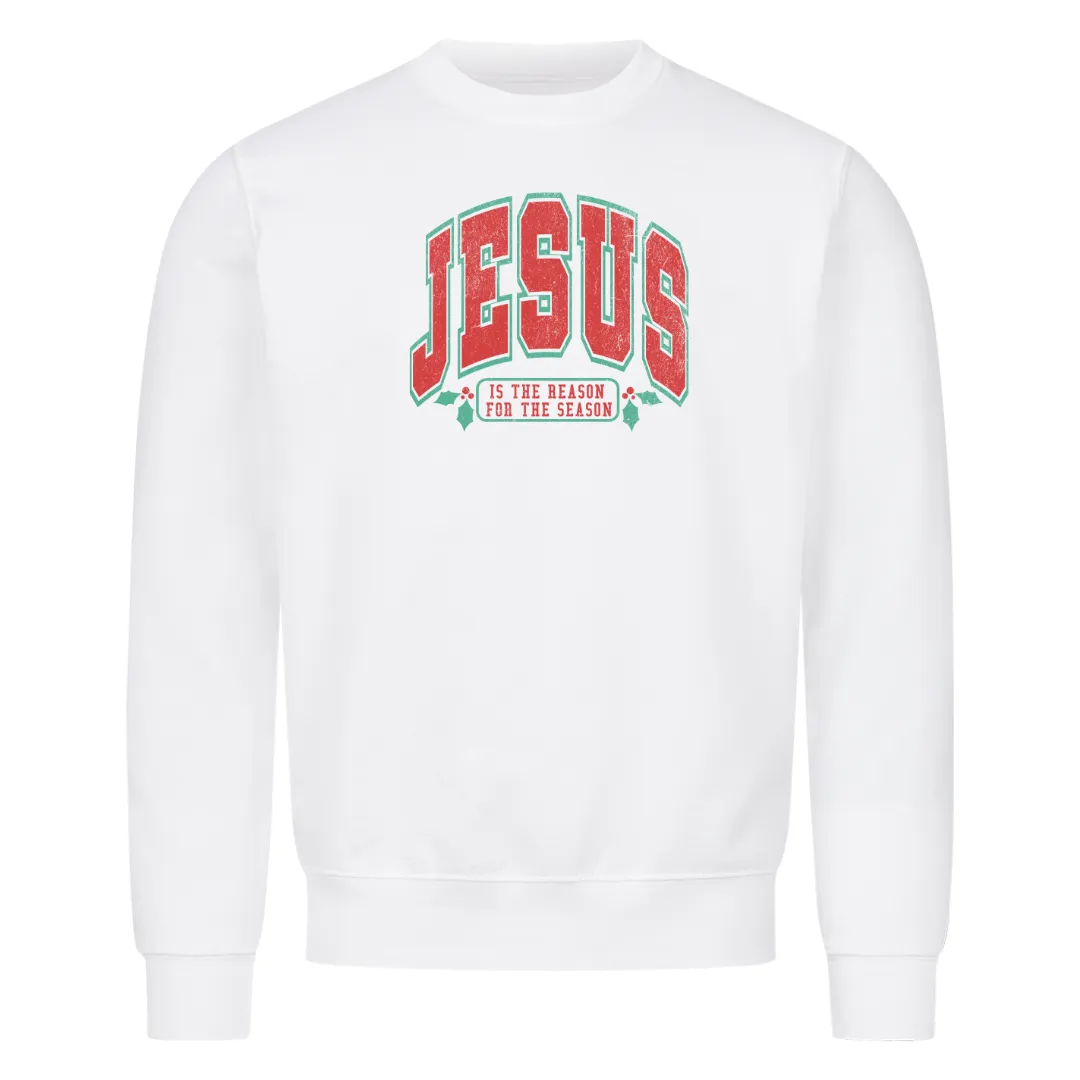 Jesus College Style Christmas Sweatshirt