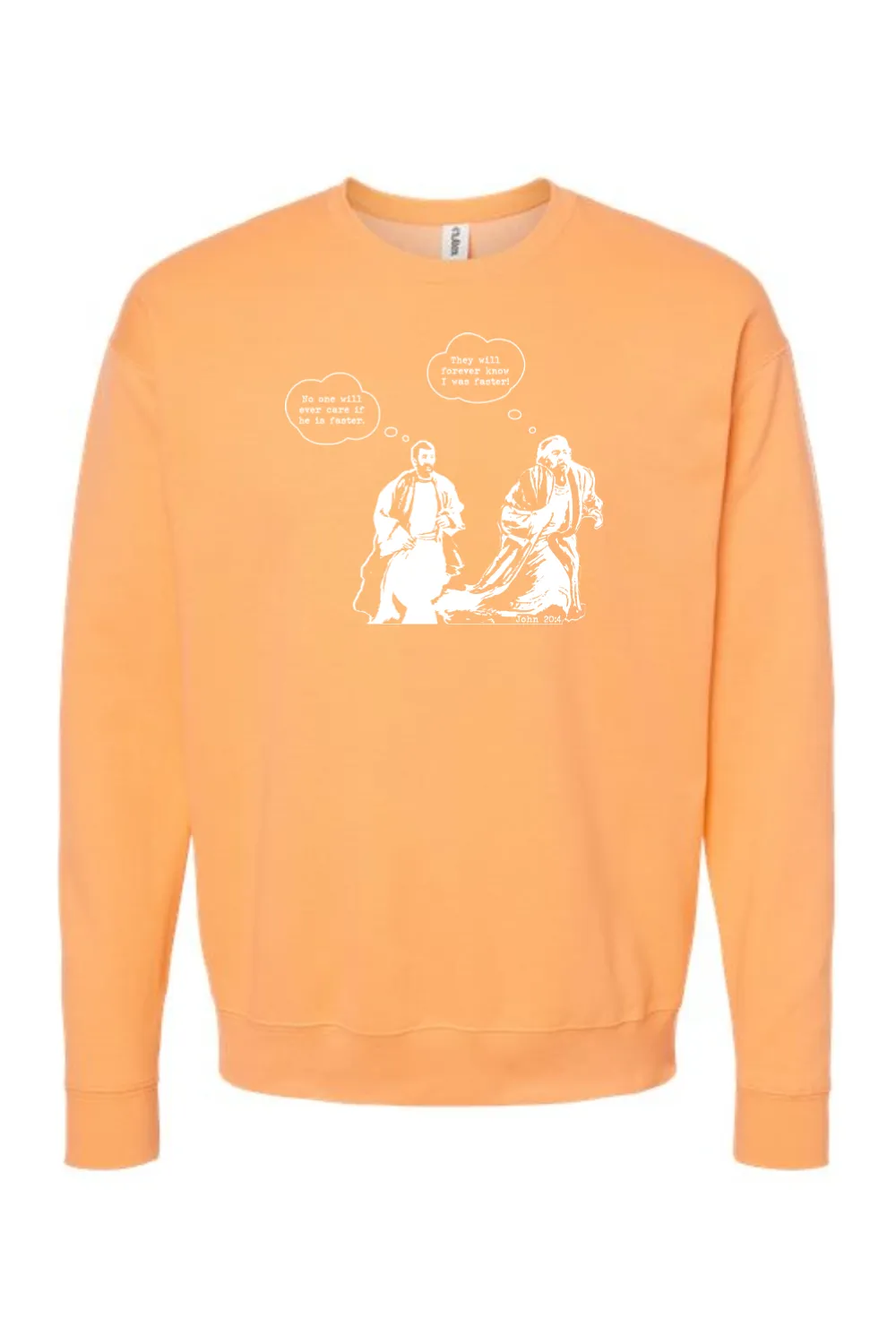 John Runs John 20:4 - Crewneck Sweatshirt