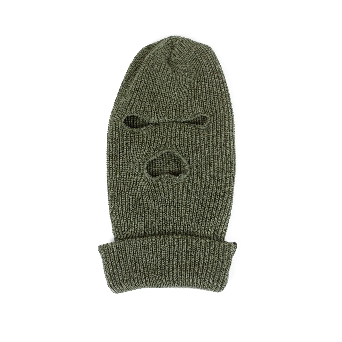 Knit Face Mask - Olive