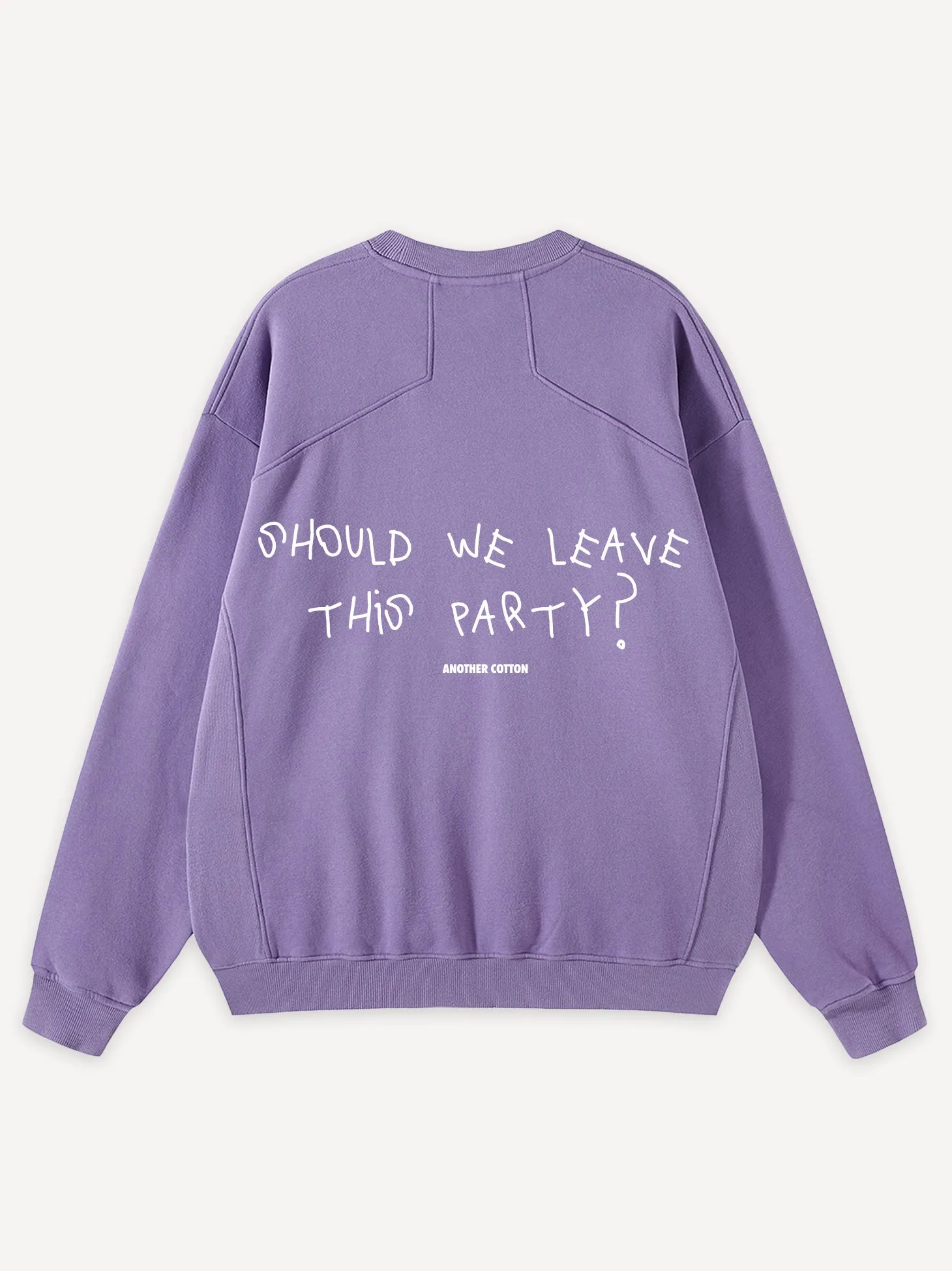 Leave The Party Oversized Sweatshirt