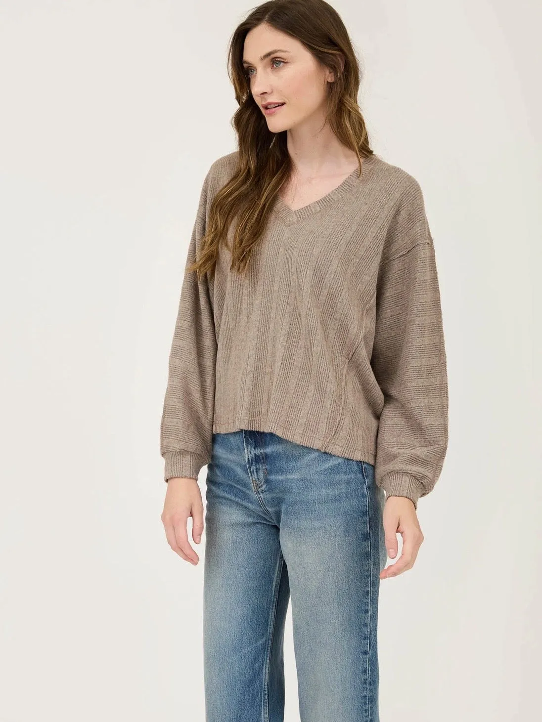 Lilliana Top - Taupe