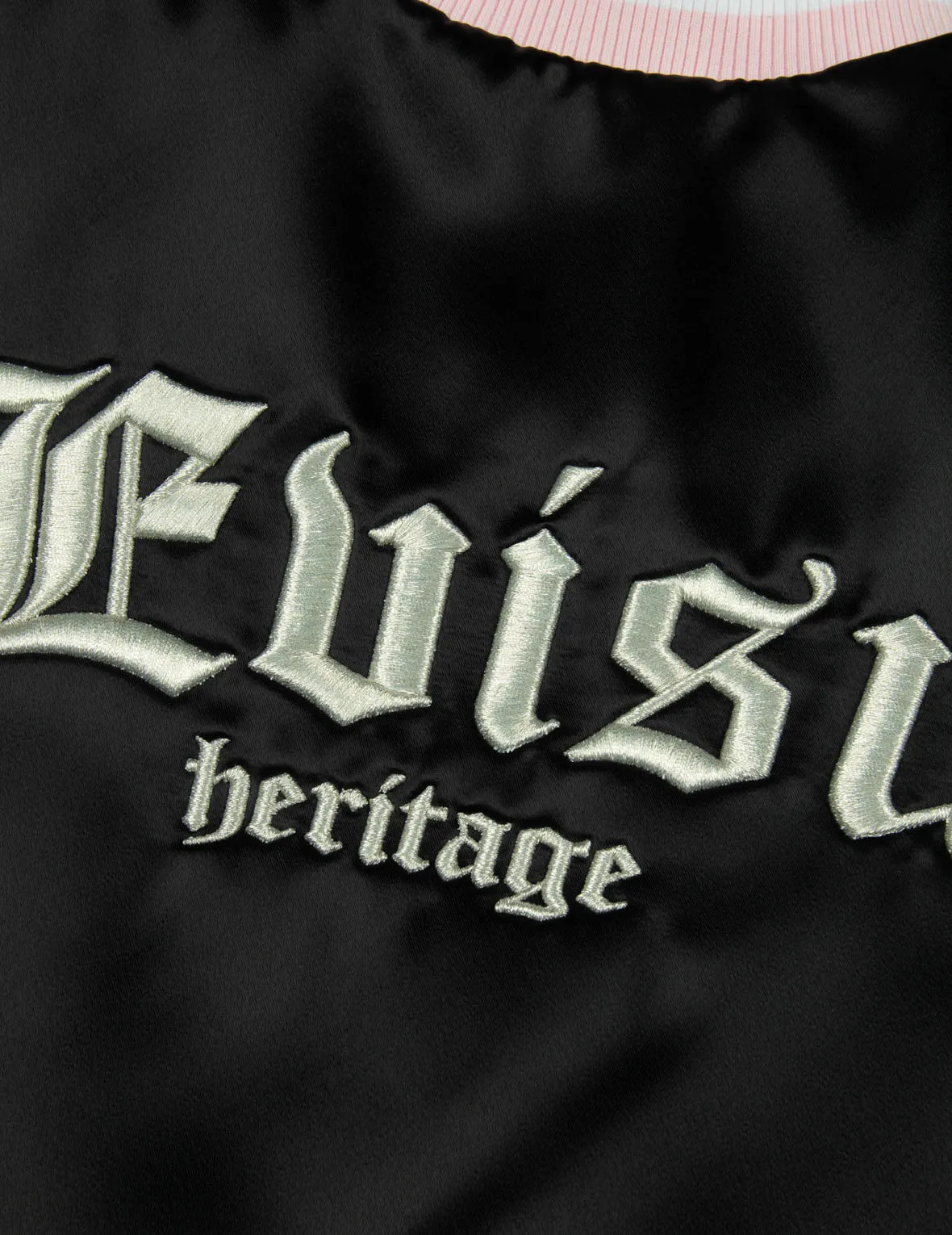 Logo Embroidery Loose Fit Souvenir Jacket