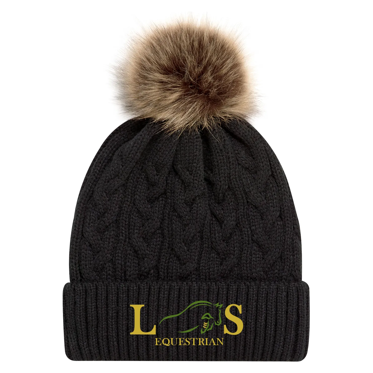 LS EQ 'Jacquard' Knit Toque