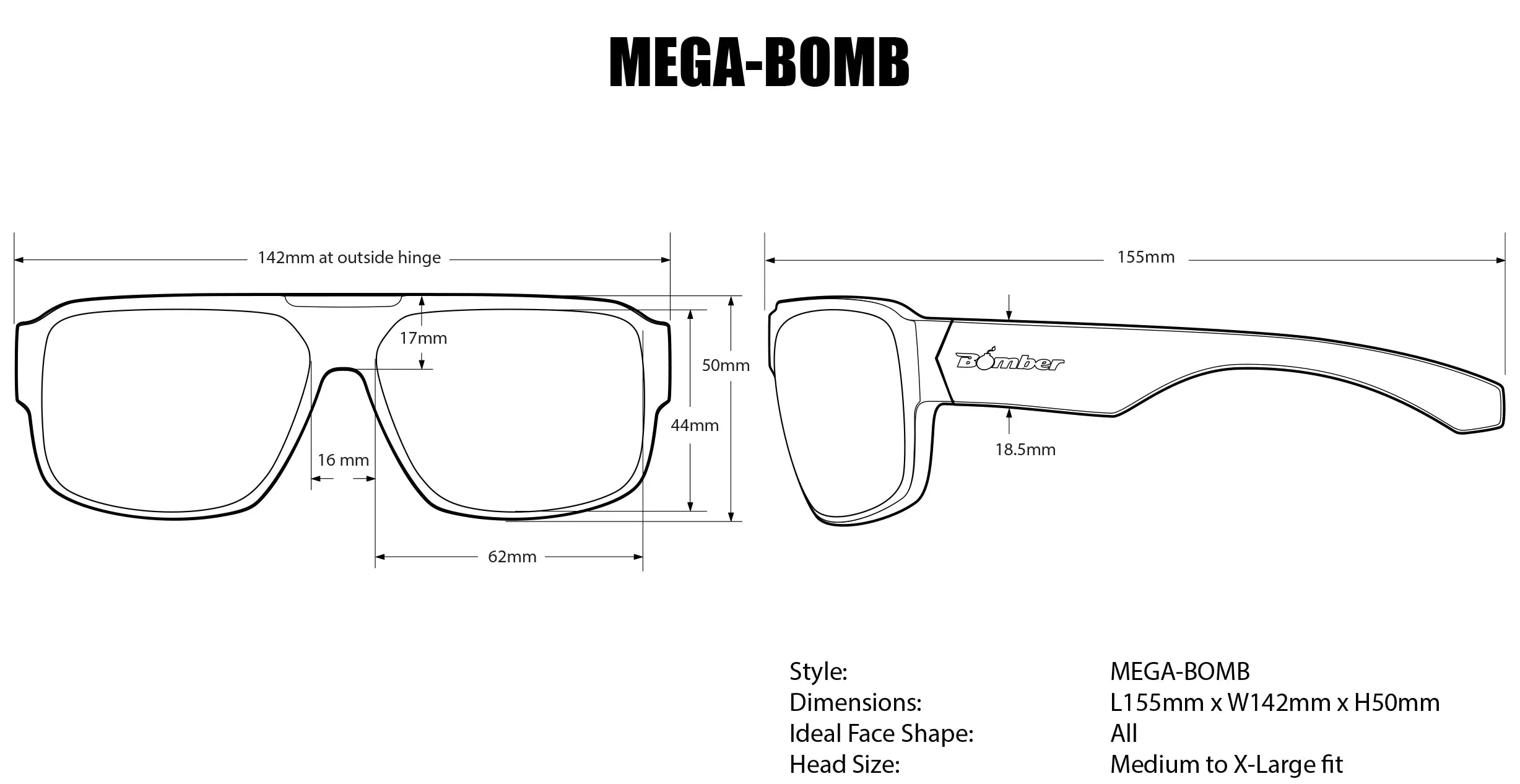 MEGA Safety - Clear Camo