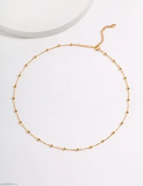 Minimalist Bead Necklace