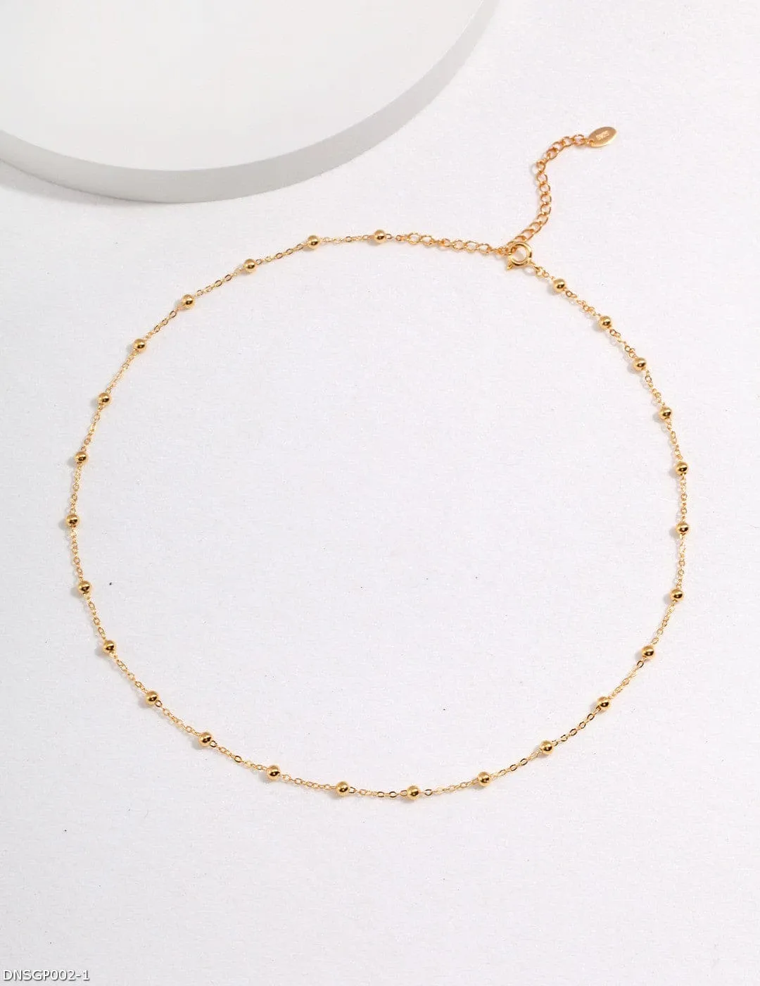 Minimalist Bead Necklace