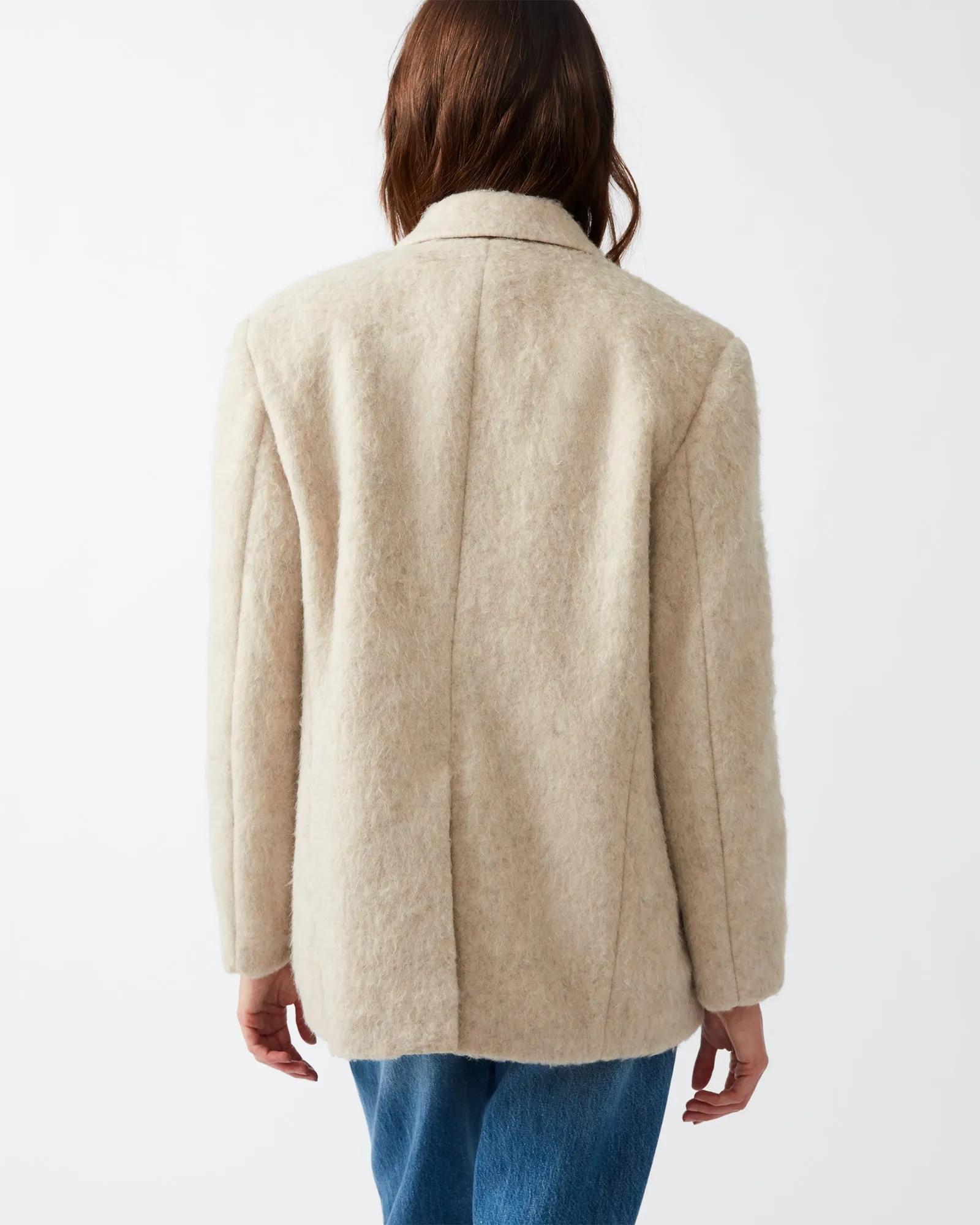 NANA BLAZER COAT NATURAL