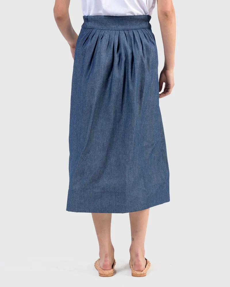 Nao Skirt in Denim